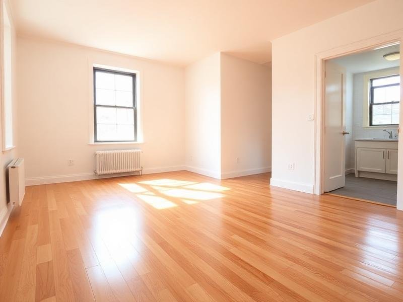 Empty clean room ready for move-in